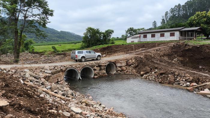 Imagem ilustrativa da notícia: Obra de reconstrução da Ponte do Juventude iniciou nesta segunda-feira (28)