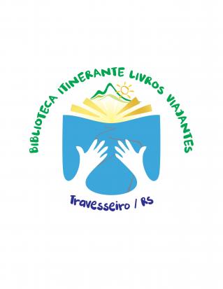 Logotipo do projeto: Biblioteca Itinerante, Livros Viajantes e Geloteca