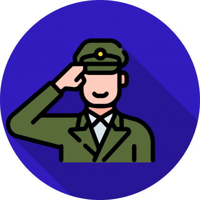 Logotipo do serviço: Junta do Serviço Militar